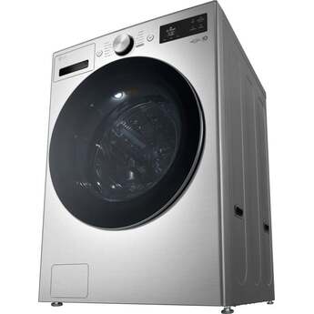 LG 5.0 cu. ft. Mega Capacity Smart Front Load Washer with TurboWash® 360°, AI Sensing and Hybrid Electronic Controls with LCD Display: Graphite Steel — thumbnail 11