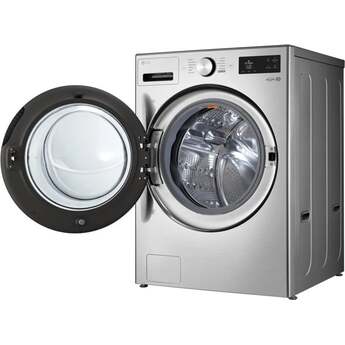 LG 5.0 cu. ft. Mega Capacity Smart Front Load Washer with TurboWash® 360°, AI Sensing and Hybrid Electronic Controls with LCD Display: Graphite Steel — thumbnail 16