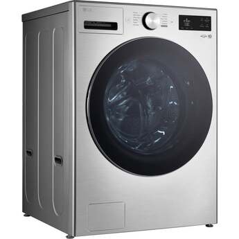 LG 5.0 cu. ft. Mega Capacity Smart Front Load Washer with TurboWash® 360°, AI Sensing and Hybrid Electronic Controls with LCD Display: Graphite Steel — thumbnail 18