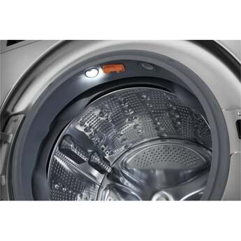 LG 5.0 cu. ft. Mega Capacity Smart Front Load Washer with TurboWash® 360°, AI Sensing and Hybrid Electronic Controls with LCD Display: Graphite Steel — thumbnail 2