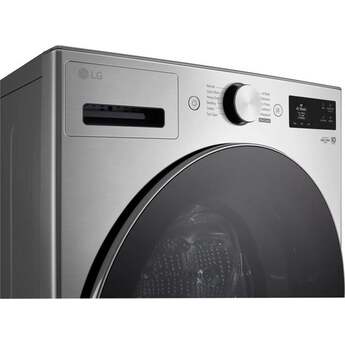 LG 5.0 cu. ft. Mega Capacity Smart Front Load Washer with TurboWash® 360°, AI Sensing and Hybrid Electronic Controls with LCD Display: Graphite Steel — thumbnail 8