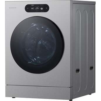 LG WM9900HSA 29 Inch Smart Front Load Washer Free Silver — thumbnail 14