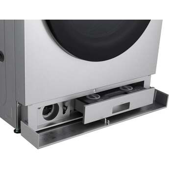 LG WM9900HSA 29 Inch Smart Front Load Washer Free Silver — thumbnail 2