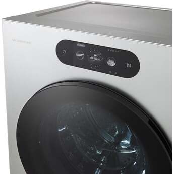 LG WM9900HSA 29 Inch Smart Front Load Washer Free Silver — thumbnail 8