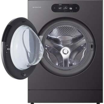 LG WM9901HBA 5.8 cu. ft. Mega Capacity Smart Front Load Washer Black Steel — thumbnail 11