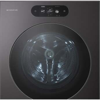 LG WM9901HBA 5.8 cu. ft. Mega Capacity Smart Front Load Washer Black Steel — thumbnail 15