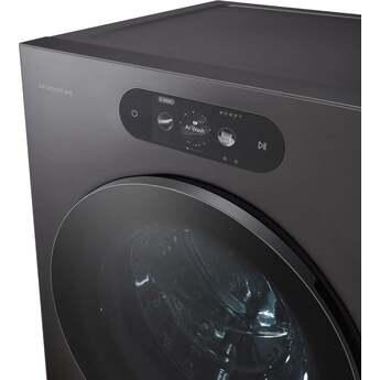 LG WM9901HBA 5.8 cu. ft. Mega Capacity Smart Front Load Washer Black Steel — thumbnail 16