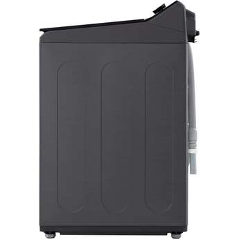 LG 27 Inch Smart Top Load Washer with 5.0 cu ft Capacity, Smart Pairing™, Powerful Jet Spray, Electronic Controls, SlamProof™ Lid, Easy Unload™, ThinQ UP™ and TurboWash® Technology: Platinum Black — thumbnail 10