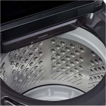 LG 27 Inch Smart Top Load Washer with 5.0 cu ft Capacity, Smart Pairing™, Powerful Jet Spray, Electronic Controls, SlamProof™ Lid, Easy Unload™, ThinQ UP™ and TurboWash® Technology: Platinum Black — thumbnail 13