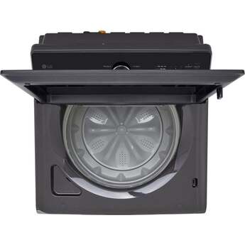 LG 27 Inch Smart Top Load Washer with 5.0 cu ft Capacity, Smart Pairing™, Powerful Jet Spray, Electronic Controls, SlamProof™ Lid, Easy Unload™, ThinQ UP™ and TurboWash® Technology: Platinum Black — thumbnail 14