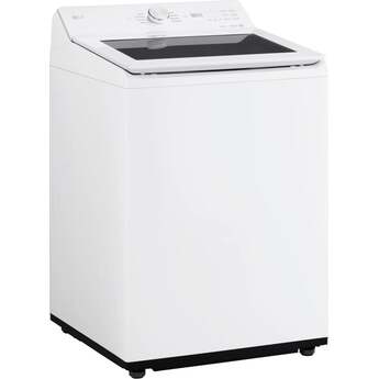 LG 5.0 Cu. Ft. Top Load Washer, Turbowash3D, Wi-Fi, Easy Unload, Inverter Direct Drive Motor: Alpine White — thumbnail 17