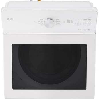 LG 5.0 Cu. Ft. Top Load Washer, Turbowash3D, Wi-Fi, Easy Unload, Inverter Direct Drive Motor: Alpine White — thumbnail 2