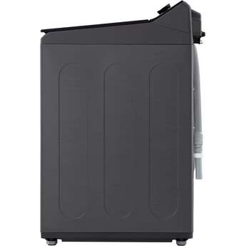 LG 27 Inch Smart Top Load Washer with 4.8 cu ft Mega Capacity, Smart Pairing™, Powerful Jet Spray, 4-Way Wash Action, SlamProof™ Lid, EasyUnload™, ThinQ UP™ and Deep Fill: Platinum Black — thumbnail 11