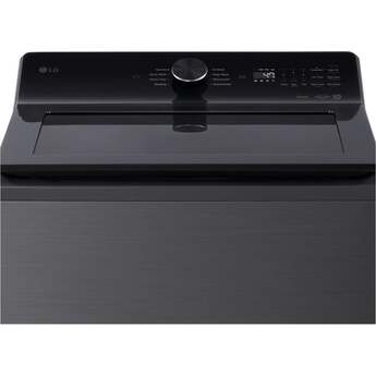 LG 27 Inch Smart Top Load Washer with 4.8 cu ft Mega Capacity, Smart Pairing™, Powerful Jet Spray, 4-Way Wash Action, SlamProof™ Lid, EasyUnload™, ThinQ UP™ and Deep Fill: Platinum Black — thumbnail 13