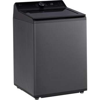 LG 27 Inch Smart Top Load Washer with 4.8 cu ft Mega Capacity, Smart Pairing™, Powerful Jet Spray, 4-Way Wash Action, SlamProof™ Lid, EasyUnload™, ThinQ UP™ and Deep Fill: Platinum Black — thumbnail 18