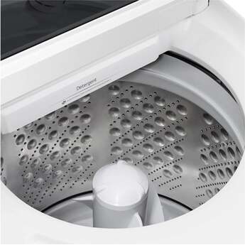 LG 27 Inch Smart Top Load Washer with 4.8 cu ft Mega Capacity, Smart Pairing™, Powerful Jet Spray, 4-Way Wash Action, SlamProof™ Lid, EasyUnload™, ThinQ UP™ and Deep Fill: Alpine White — thumbnail 14