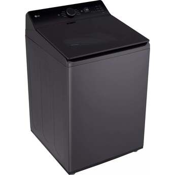 LG 27 Inch Top Load Washer with 5.3 cu ft Mega Capacity, AI Fabric Sensor / Smart Pairing™, 4-Way® Agitator, Slam Proof™ Glass Lid, ThinQ® Smart Technology, TurboWash3D™ Technology,6Motion™ Technology and Energy Star Certified: Matte Black — thumbnail 15