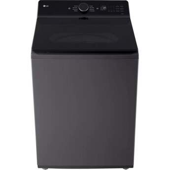 LG 27 Inch Top Load Washer with 5.3 cu ft Mega Capacity, AI Fabric Sensor / Smart Pairing™, 4-Way® Agitator, Slam Proof™ Glass Lid, ThinQ® Smart Technology, TurboWash3D™ Technology,6Motion™ Technology and Energy Star Certified: Matte Black — thumbnail 21