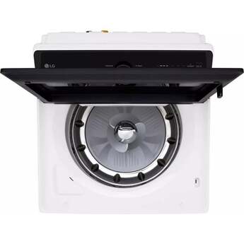 LG 27 Inch Top Load Washer with 5.3 cu ft Mega Capacity, AI Fabric Sensor / Smart Pairing™, 4-Way® Agitator, Slam Proof™ Glass Lid, ThinQ® Smart Technology, TurboWash3D™ Technology,6Motion™ Technology and Energy Star Certified: White — thumbnail 14