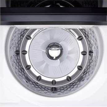 LG 27 Inch Top Load Washer with 5.3 cu ft Mega Capacity, AI Fabric Sensor / Smart Pairing™, 4-Way® Agitator, Slam Proof™ Glass Lid, ThinQ® Smart Technology, TurboWash3D™ Technology,6Motion™ Technology and Energy Star Certified: White — thumbnail 15