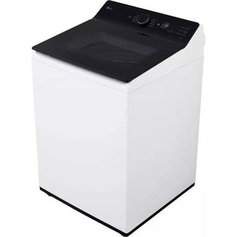 LG 27 Inch Top Load Washer with 5.3 cu ft Mega Capacity, AI Fabric Sensor / Smart Pairing™, 4-Way® Agitator, Slam Proof™ Glass Lid, ThinQ® Smart Technology, TurboWash3D™ Technology,6Motion™ Technology and Energy Star Certified: White — thumbnail 16