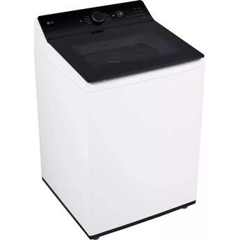 LG 27 Inch Top Load Washer with 5.3 cu ft Mega Capacity, AI Fabric Sensor / Smart Pairing™, 4-Way® Agitator, Slam Proof™ Glass Lid, ThinQ® Smart Technology, TurboWash3D™ Technology,6Motion™ Technology and Energy Star Certified: White — thumbnail 17