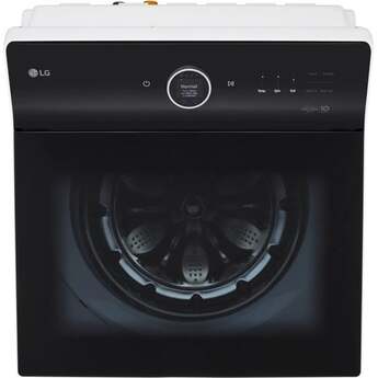LG 27 Inch Top Load Washer with 5.5 cu ft Capacity, AI Sensor Dry™, LCD Digital Dial Control, NeveRust®, EasyUnload™, ezDispense®, ThinQ® and Energy Star Certified: White — thumbnail 12