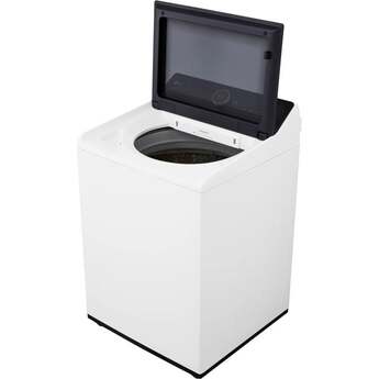 LG 27 Inch Top Load Washer with 5.5 cu ft Capacity, AI Sensor Dry™, LCD Digital Dial Control, NeveRust®, EasyUnload™, ezDispense®, ThinQ® and Energy Star Certified: White — thumbnail 15