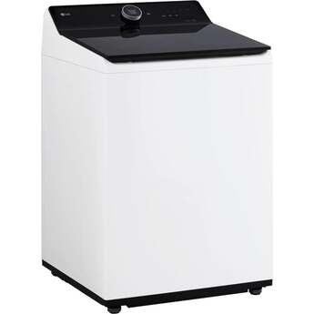 LG 27 Inch Top Load Washer with 5.5 cu ft Capacity, AI Sensor Dry™, LCD Digital Dial Control, NeveRust®, EasyUnload™, ezDispense®, ThinQ® and Energy Star Certified: White — thumbnail 25