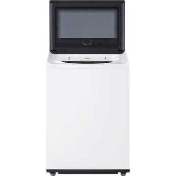 LG 27 Inch Top Load Washer with 5.5 cu ft Capacity, AI Sensor Dry™, LCD Digital Dial Control, NeveRust®, EasyUnload™, ezDispense®, ThinQ® and Energy Star Certified: White — thumbnail 30