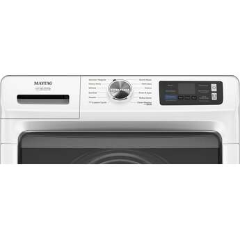 Maytag 27 Inch Smart Pet Pro Front Load Washer with 5.0 cu. ft. Capacity, 1150 RPM, 12 Wash Cycle, Steam Option, Sanitize Cycle, Drum Light, Auto Sensing and Energy Star Certified: White — thumbnail 22