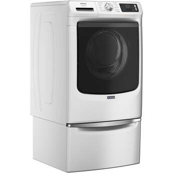 Maytag 27 Inch Smart Pet Pro Front Load Washer with 5.0 cu. ft. Capacity, 1150 RPM, 12 Wash Cycle, Steam Option, Sanitize Cycle, Drum Light, Auto Sensing and Energy Star Certified: White — thumbnail 27