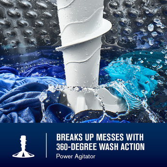 4.7 CuFt Top Load Agitator White Washer — thumbnail 7