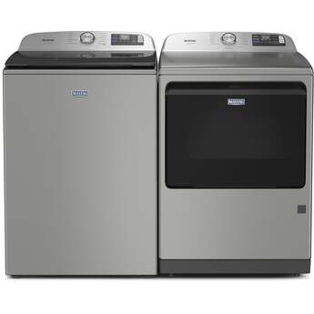 Maytag 5.2 Cu. Ft. Smart Top Load Ultra Capacity Washer With Pet Pro Option And Agitator: Classic Silver — thumbnail 34