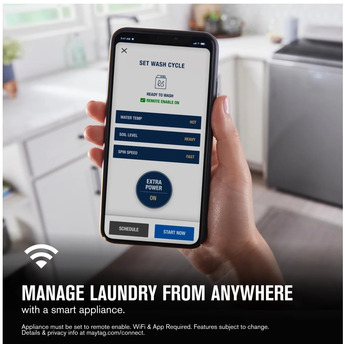 Maytag 4.7 cu.ft. Mettalic Slate Top Load Washer with Extra Power Button — thumbnail 24