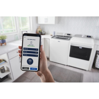 Maytag 4.7 cu.ft. White Top Load Washer with Extra Power Button — thumbnail 21