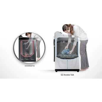 Samsung WA49B5205AW 4.9 cu. ft. 28 Inch Top Load Washer — thumbnail 35