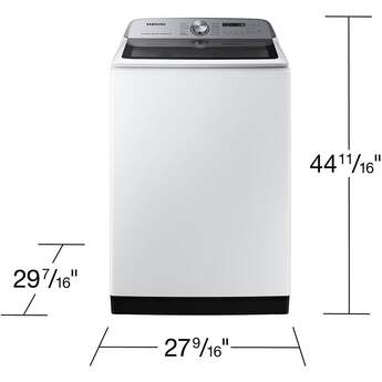 Samsung WA51DG5505AW 28 Inch Smart Top Load Washer White — thumbnail 11