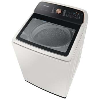 Samsung WA55CG7500AE 5.5 cu. ft. Extra-Large Capacity Smart Top Load Washer Ivory — thumbnail 15