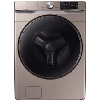 Samsung 27" 4.5 cu. ft. Champagne Stackable Front Load Washer with Steam Sanitize - Energy Star