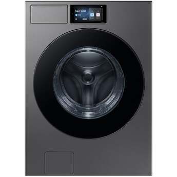 Samsung WF90F53ADS 27 Inch 5.3 Cu. Ft.Ultra Capacity Washer Dark Steel
