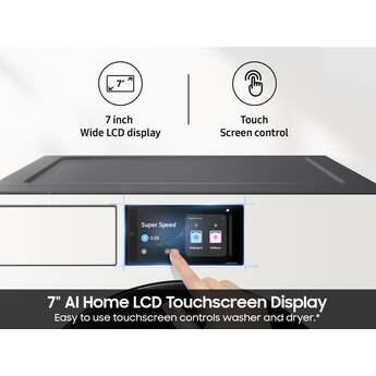 Samsung WF90F53ADY 27 Inch 5.3 Cu. Ft.Ultra Capacity Washer Ivory — thumbnail 12