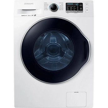 Samsung 2.2 Cu. Ft. White Stackable Front Load Washer with Steam Sanitize - Energy Star