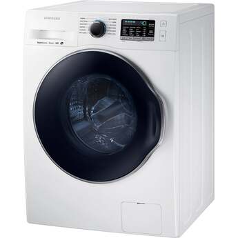 Samsung 2.2 Cu. Ft. White Stackable Front Load Washer with Steam Sanitize - Energy Star — thumbnail 2