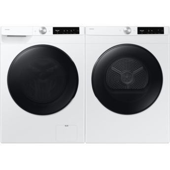 Samsung 24 Inch Front Load Smart Washer with 2.5 cu. ft. Capacity, AI Powered Smart Dial, VRT Plus? Technology, Drum Clean+, 24 Wash Cycles, 14 Wash Options, Swirl Drum Interior, Child Lock, and Energy Star Certified: White — thumbnail 7