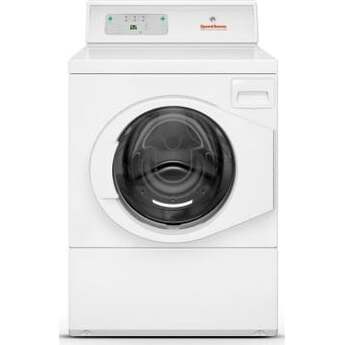 Speed Queen 27 Inch Commercial Front Load Washer with 3.42 Cu. Ft. Capacity, Revolutionary Balancing Technology, Electronic Homestyle Control, Four-Compartment Soap Dispenser, 6 Wash Cycles, cULus Listed, and Energy Star Certified (This model is for Commercial Use Only. It is NOT to be installed in a Residential Setting): White
