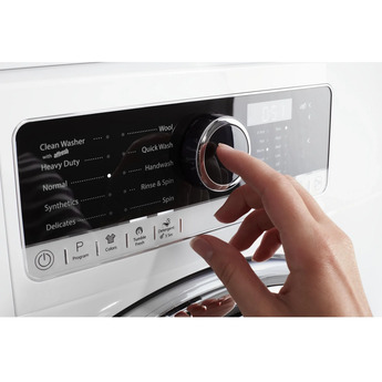 Whirlpool 24" 2.3 cu. ft. White Stackable Front Load Washer with Sanitize - Energy Star — thumbnail 11