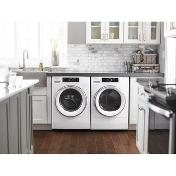 Whirlpool 24" 2.3 cu. ft. White Stackable Front Load Washer with Sanitize - Energy Star — thumbnail 13