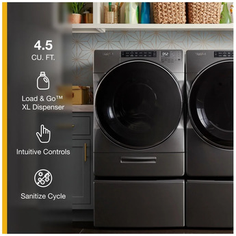 Whirlpool 4.5 cu. ft. 27 Inch Front Load Washer — thumbnail 17