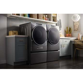 Whirlpool 4.3 cu.ft. Chrome Shadow Front Load Washer with Sanitize — thumbnail 17